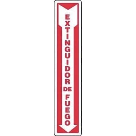 Accuform SPANISH Safety Sign FIRE EXTINGUISHER SHMFXG918XP